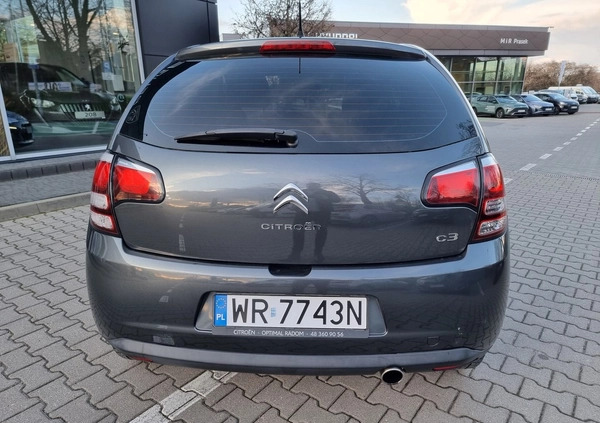 Citroen C3 cena 22900 przebieg: 156371, rok produkcji 2013 z Radom małe 352